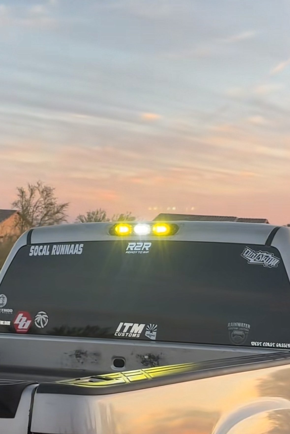 2007-2013 Silverado/Sierra Third Brake Light/Chase Light With 3 Pods