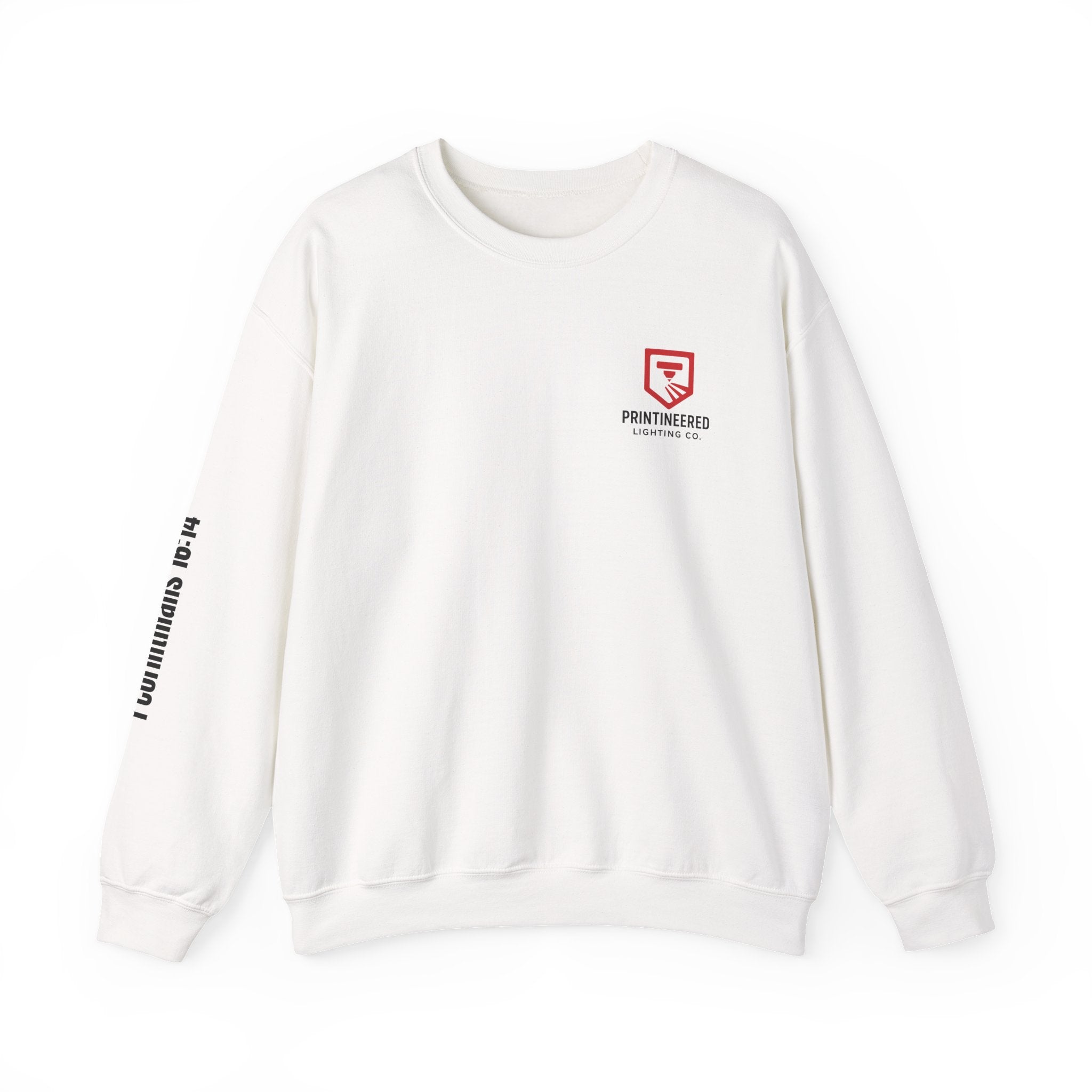 Crewneck Sweatshirt, Printineered Lighting Co.