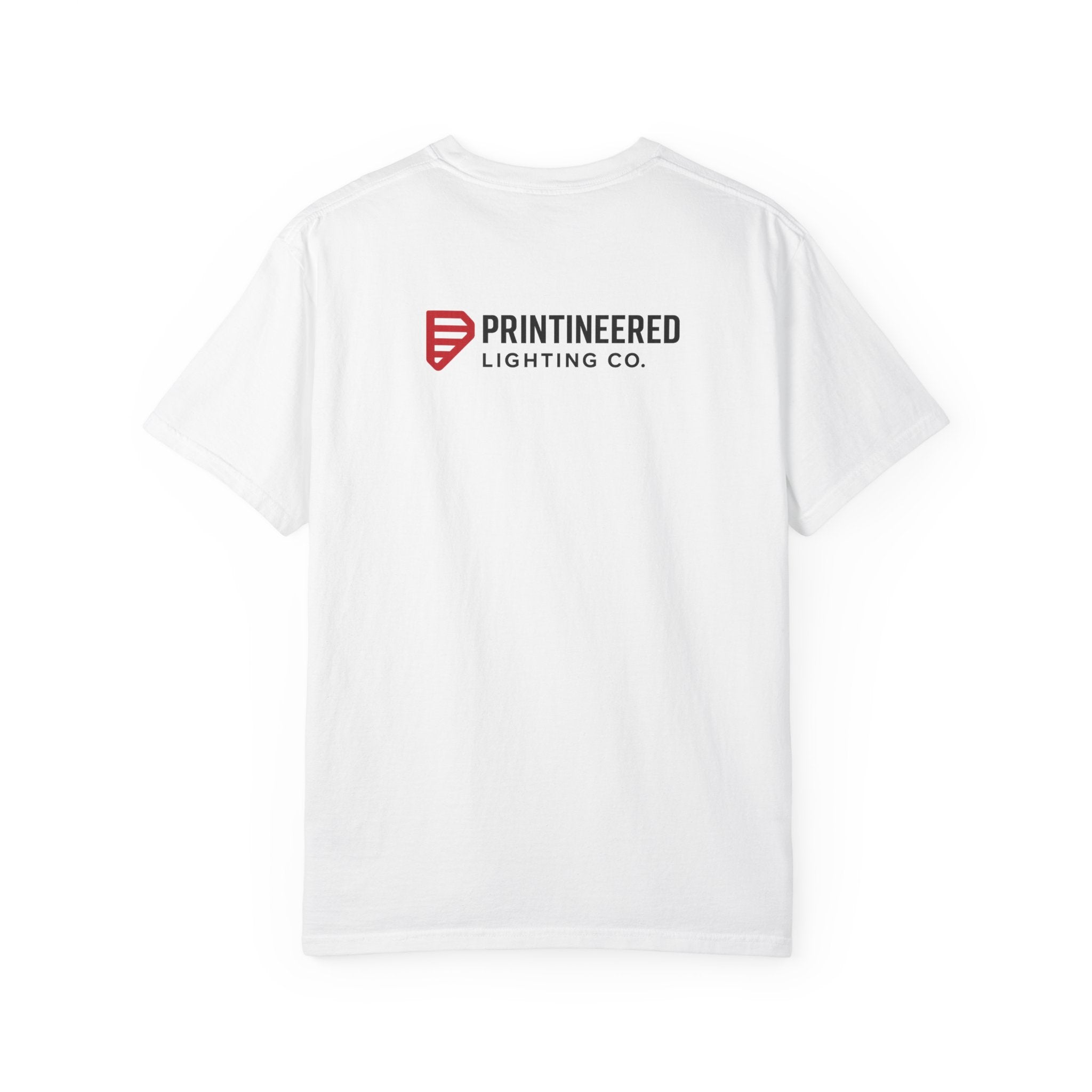 100% Cotton T-Shirt, Printineered Lighting Co.