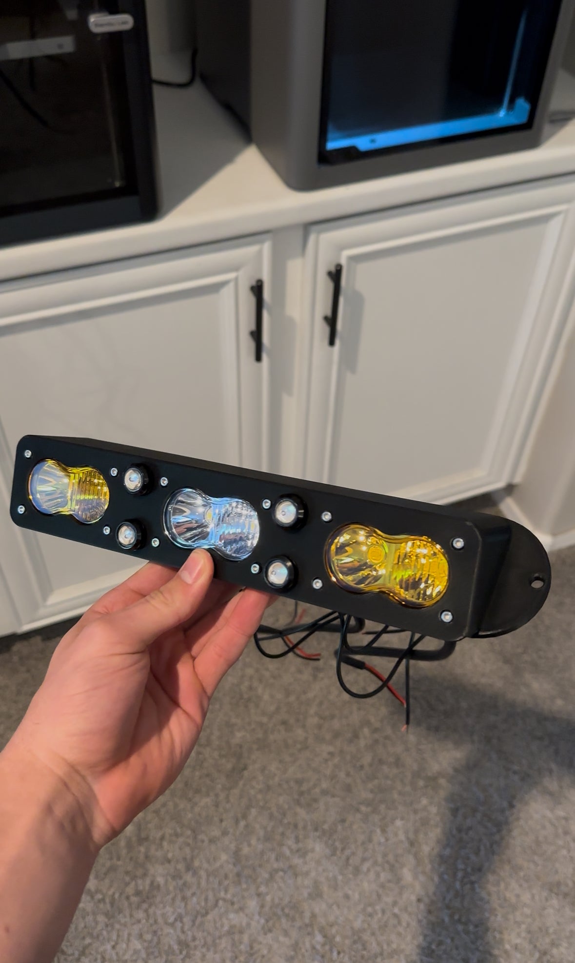 1999-2006 Silverado/Sierra Third Brake Light/Chase Light With 3 Pods