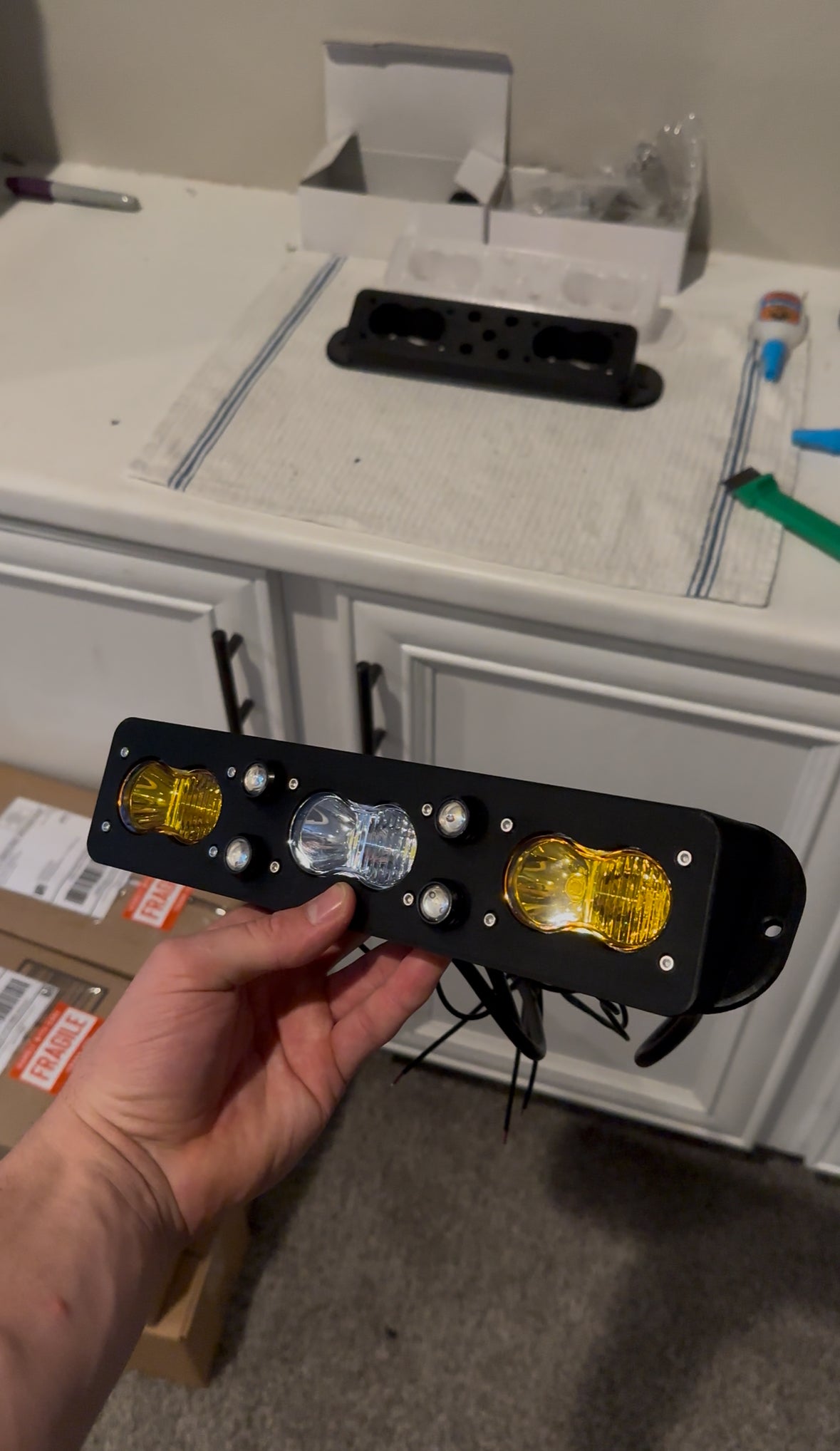 2014-2018 Silverado/Sierra Third Brake Light/Chase Light With 3 Pods