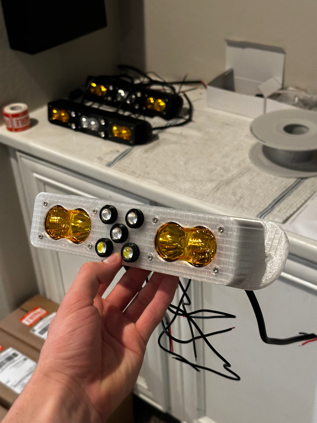 CLEAR 1993-2011 Ford Ranger Third Brake Light/Chase Light