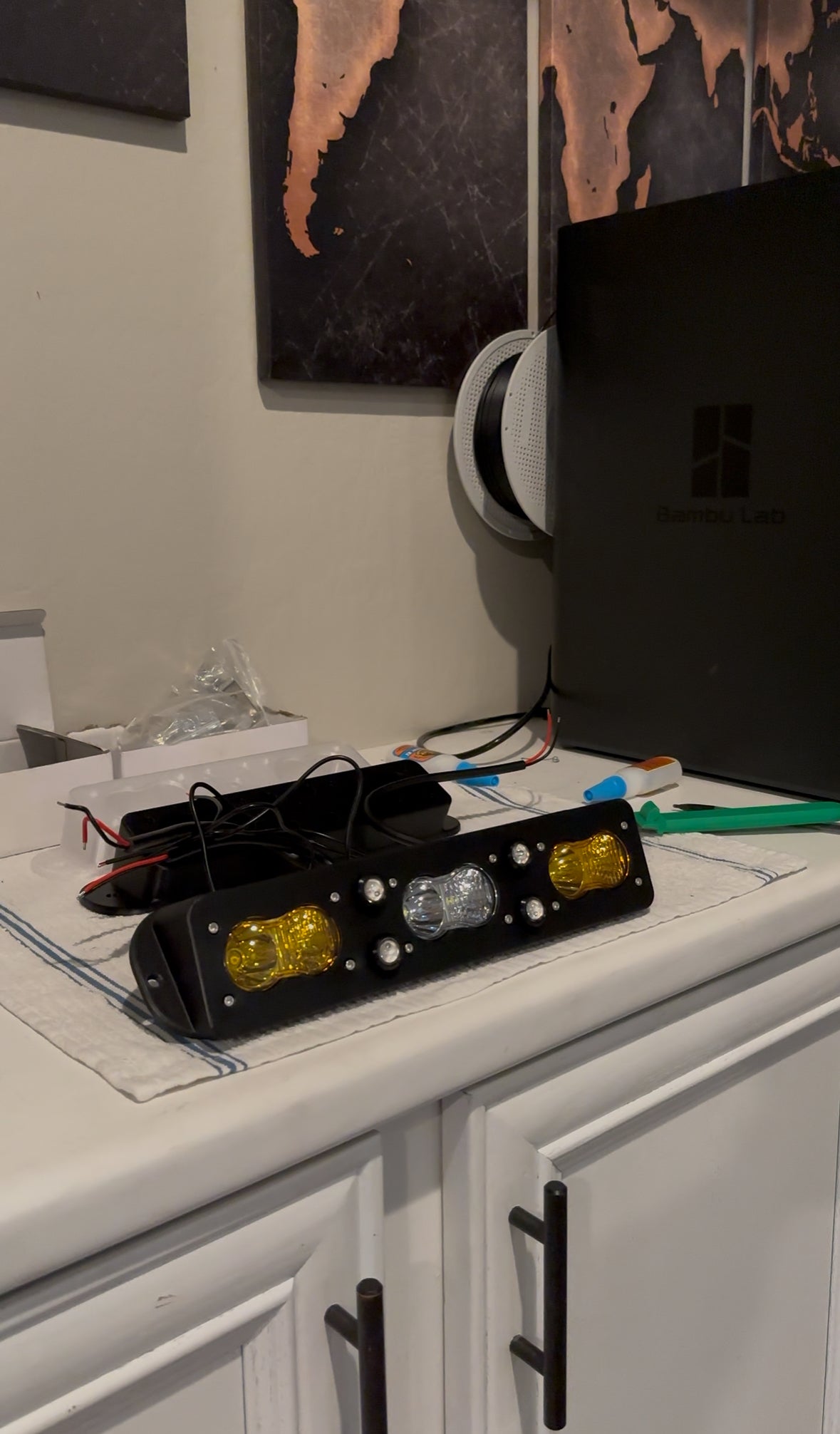 2014-2018 Silverado/Sierra Third Brake Light/Chase Light With 3 Pods