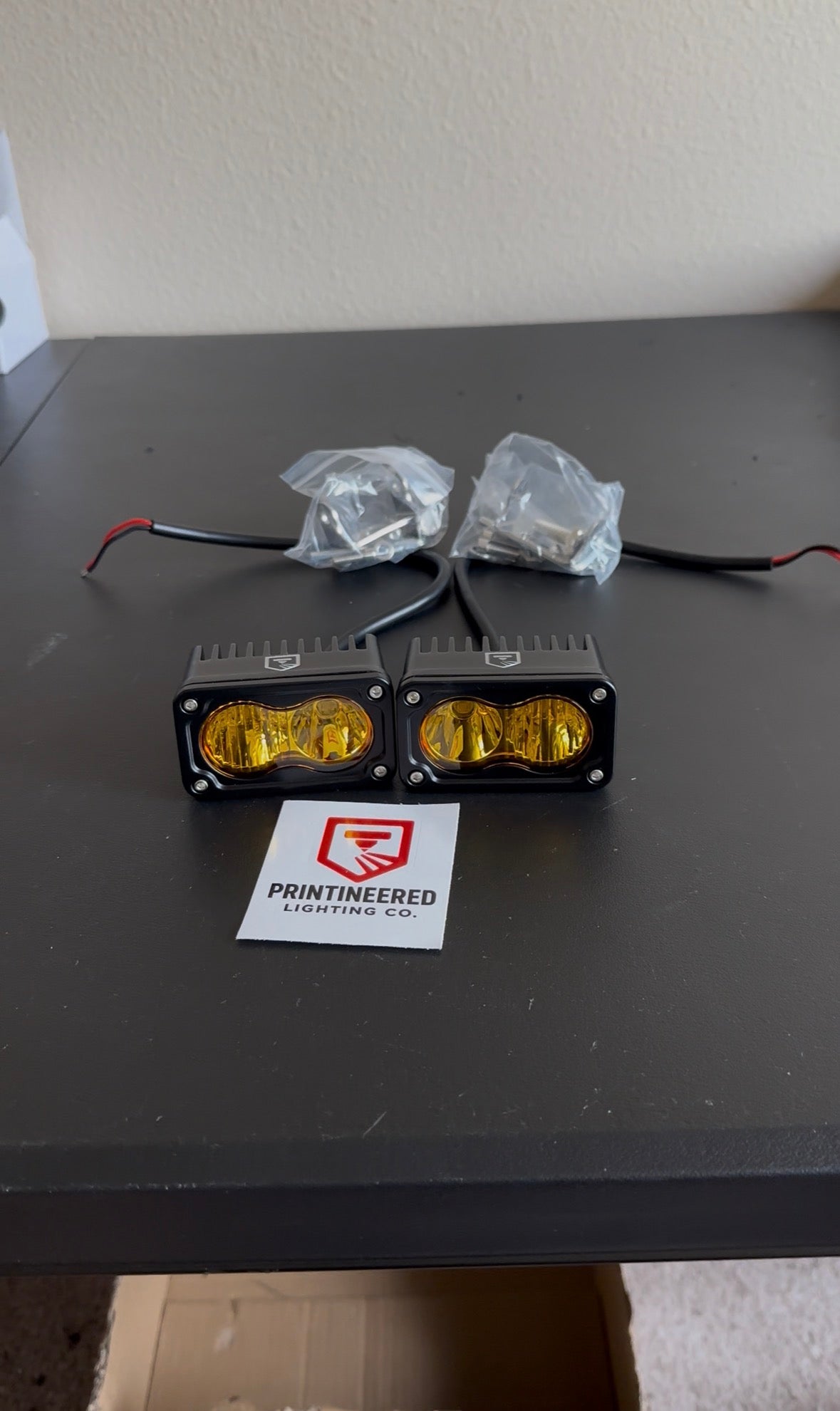 Printineered Dual White LED Pod Lights