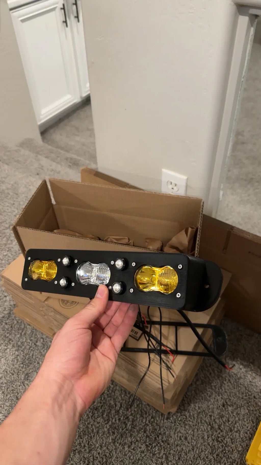 2014-2018 Silverado/Sierra Third Brake Light/Chase Light With 3 Pods