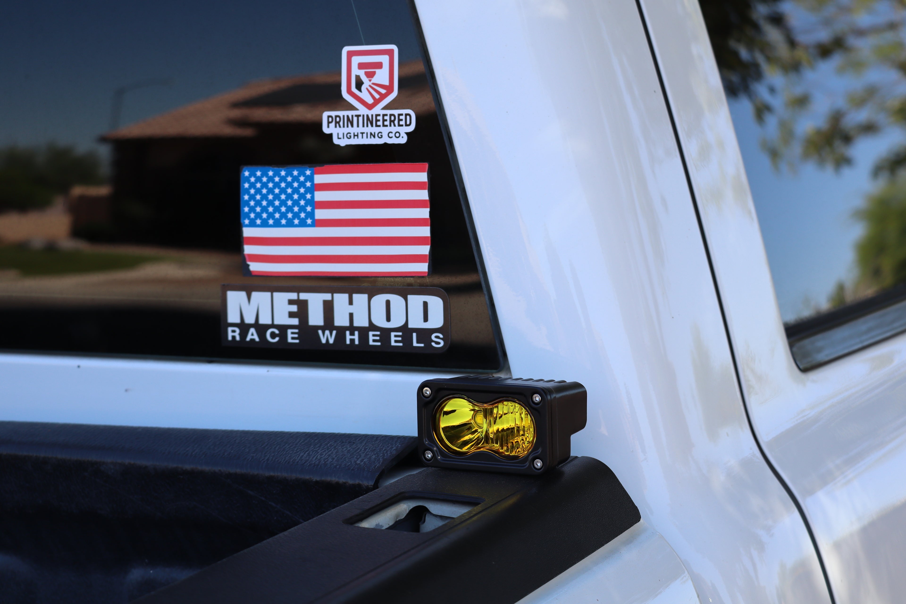 Printineered Dual Yellow LED Pod Lights