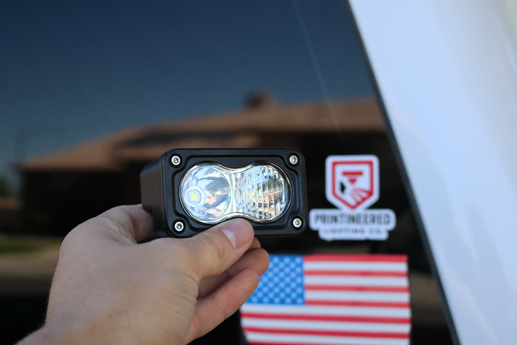 Printineered Dual White LED Pod Lights