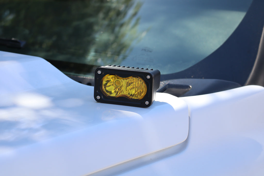 Printineered Dual Yellow LED Pod Lights