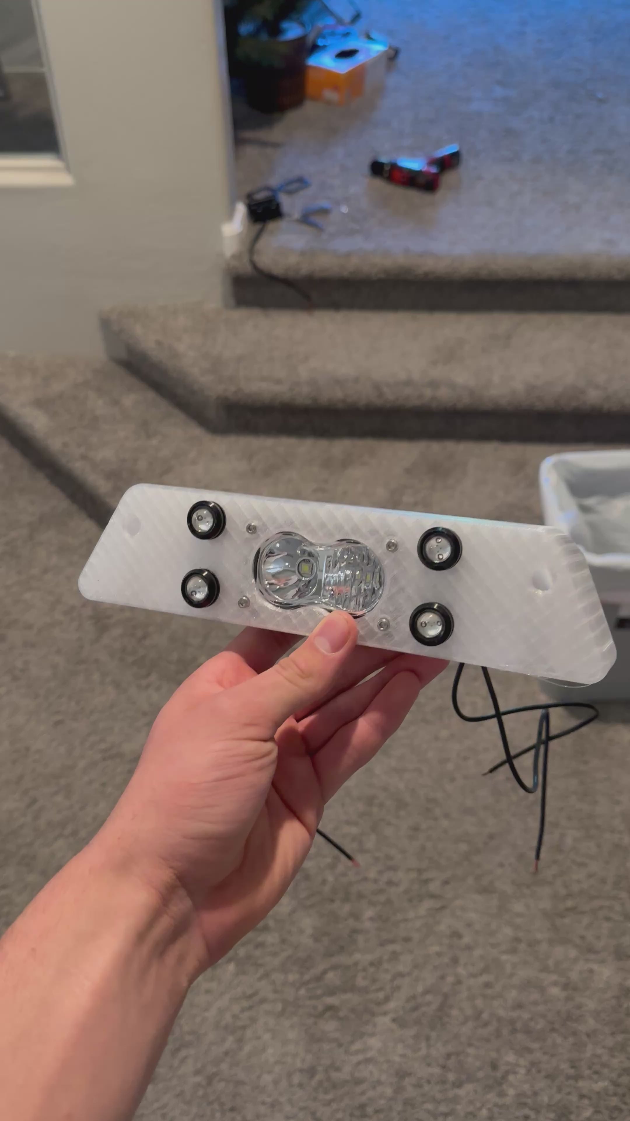 CLEAR 1995-2004 Tacoma Third Brake Light/Chase light