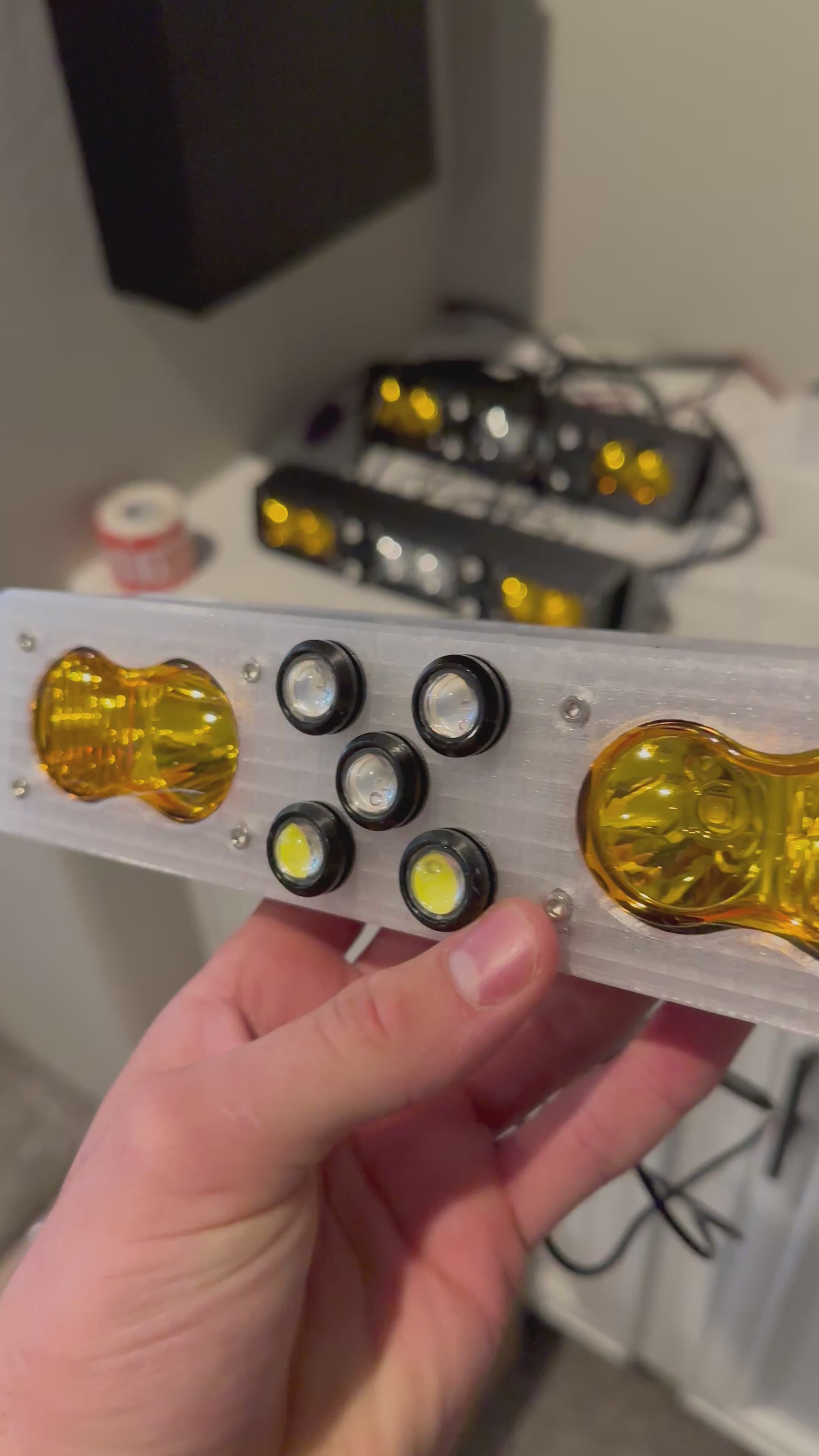 CLEAR 1993-2011 Ford Ranger Third Brake Light/Chase Light